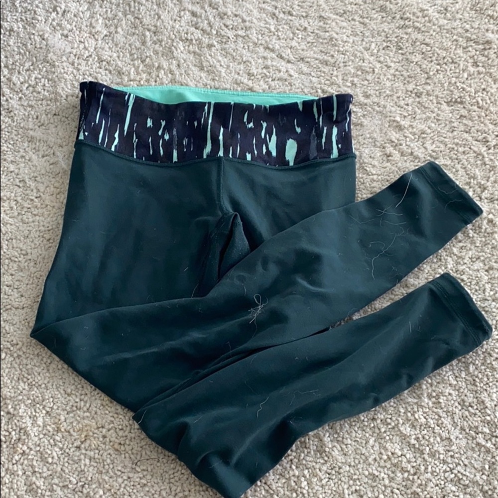 Reversible lulu lemon leggings